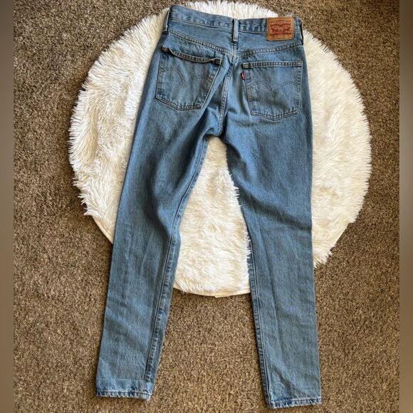 Levi’s 501 Jeans Button Fly Womens Size 25 - Picture 2 of 10